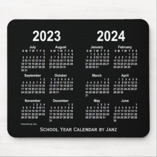 2023-2024 Kalender van de School van het Neon de Muismat