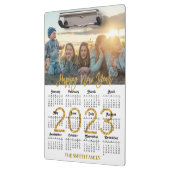 2023-2026 Calendar Gold Glitter Script Full Photo Klembord (Links)