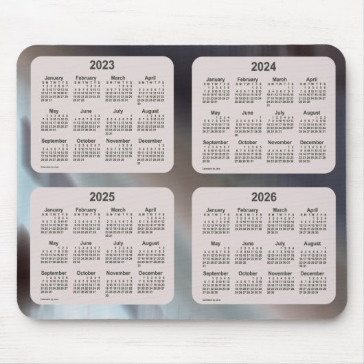 2023-2026 Schaduwen 4 jaar agenda van Janz Muismat (Voorkant)