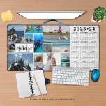 2023-24 Calendrier scolaire 14 Photos Nom du monog<br><div class="desc">Créez votre propre tapis de bureau personnalisé en couleur et en calendrier avec un calendrier 2023-24 année scolaire en un coup d'oeil et un modèle de collage photo facile à télécharger avec 14 images de différentes formes et tailles, horizontales et verticales pour accueillir une grande variété de sujets photo. Personnalisez...</div>