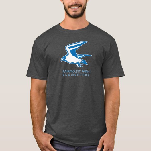 2023-24 FPE Falcon gris T-shirt adulte (Devant)