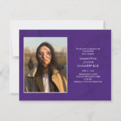 2023 Afstudeerfoto Collage Paarse Script Afstudeer (Achterkant)