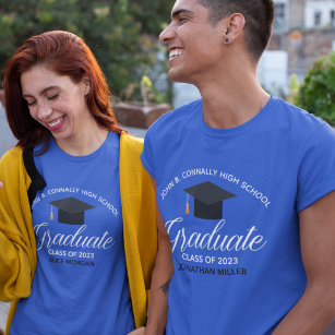 2023 Afstuderen - Aangepaste kleuren hoger Afstude T-shirt