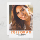 2023 Afstuderen Foto Aankondiging (Voorkant / Achterkant)