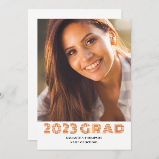 2023 Afstuderen Foto Aankondiging (Voorkant / Achterkant)