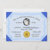2023 Afstuderen Foto Diploma gradencertificaat Kaart (Voorkant)