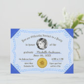 2023 Afstuderen Foto Diploma gradencertificaat Kaart (Staand voorkant)