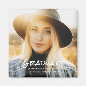 2023 Afstuderen Fotoaankondiging Magnet Magneet (Voorkant)