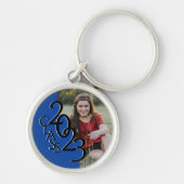 2023 Afstuderen Keepomwille Photo Blue and Black Sleutelhanger (Voorkant)
