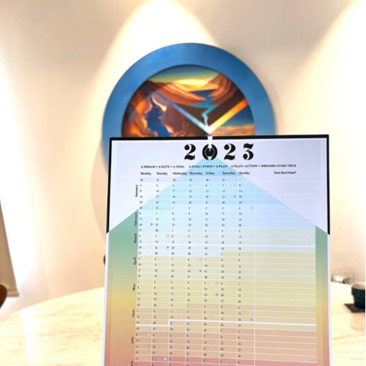 2023 Agenda - Maanplanner Poster