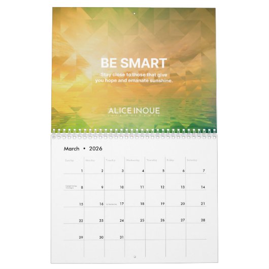 2023 Alice Inoue Life Guidance Calendar Kalender (Mar 2026)