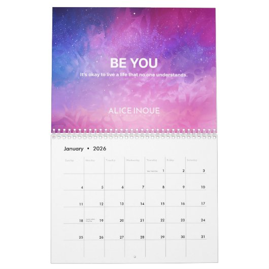 2023 Alice Inoue Life Guidance Calendar Kalender (Jan 2026)