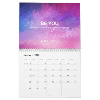2023 Alice Inoue Life Guidance Calendar Kalender