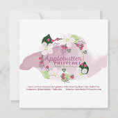 2023 Année Carte texte (Dos)