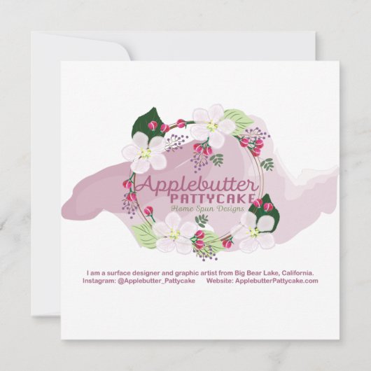 2023 Année Carte texte (Dos)