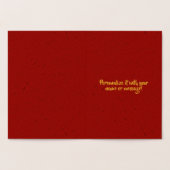 2023 Année De La Carte Rabbit (Intérieur)