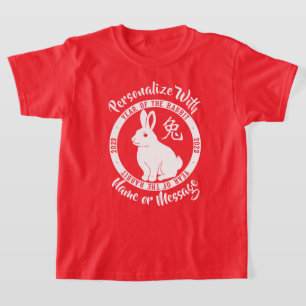 2023 Année Du T-shirt Rabbit