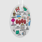 2023 Année en révision Acrylique ornement de Noël (devant)