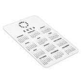 2023 At-A-Glance agenda met aangepaste Logo Magneet (Rechterzijde)