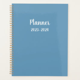 2023 blauw Maandelijks/Weekplanner Planner