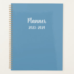 2023 blauw Maandelijks/Weekplanner Planner