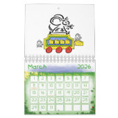 2023 Calendrier Cheesy Mouse Année Fromage (Mar 2026)