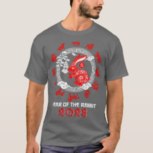2023 Chinees nieuwjaar 12 Chinese Zodiac-signalen T-shirt