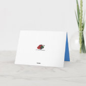 2023 Chinees Nieuwjaar Cartoons Konijn Vakantiewen Feestdagen Kaart (Achterkant)