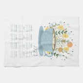 2023 Coffee Tea Towel Calendar Wall Art Theedoek (Horizontaal)