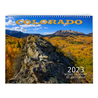2023 Colorado Schilderachtig Agenda Kalender