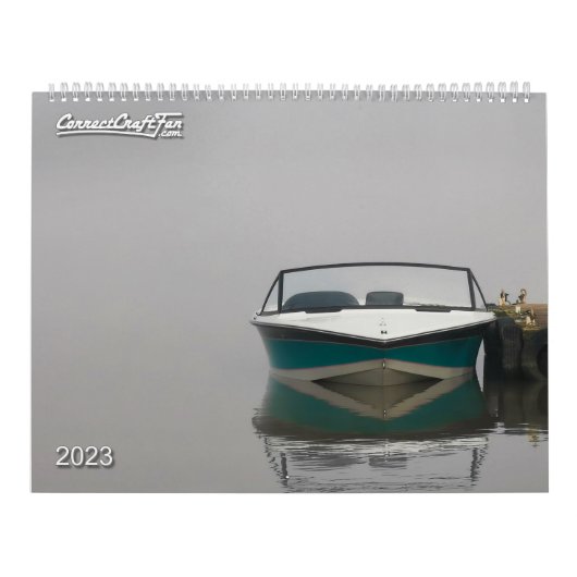 2023 CorrectCraftFan.com Jaarlijkse kalender (Hoes)