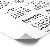 2023 Cosmos Agenda van Janz Poster (Hoek)