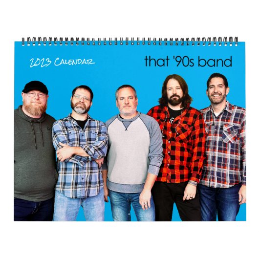 2023 Dat '90-bandschema Kalender (Hoes)