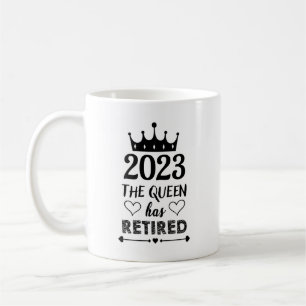 2023 De koningin heeft zijn geld ingehaald Koffiemok