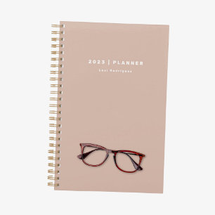 2023 Dusty Pink Weekly Mois Non Daté Planificateur