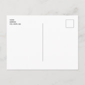 2023 Eenvoudige foto van Afstudeerder Briefkaart (Achterkant)