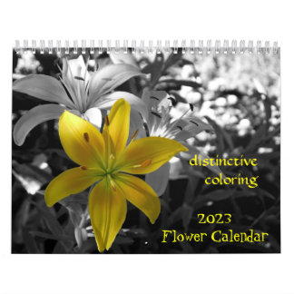 2023 Flower Calendar Kalender