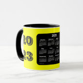 2023 Gele agenda van Janz Mok (Voorkant links)