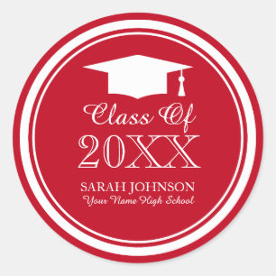 2023 Graduation stickers Custom graduate seals