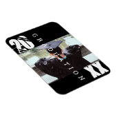 2023 Graduation Typographie Bold Photo Magnet (Côté Droit)