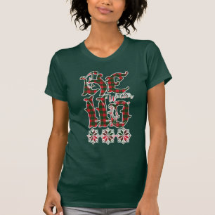 2023 Hallo Winter Holiday Scotland Pattern T-shirt