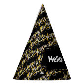 2023 Happy New Year Paper Party-Pet Feesthoedjes (Links)