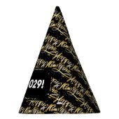2023 Happy New Year Paper Party-Pet Feesthoedjes (Rechts)