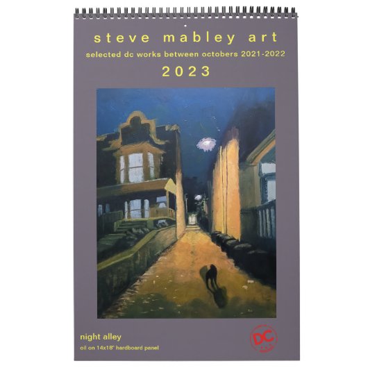 2023 Hometown DC Original Art Calendar Kalender (Hoes)
