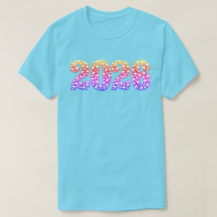 2023 in Colorful Skulls T-Shirt
