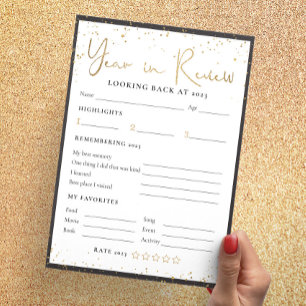 2023 Jaar in Review reflectie Kaarten