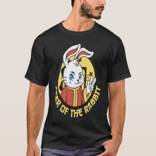 2023 Jaar van de Konijn Kat Chinese Nieuwjaar T-shirt