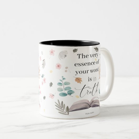 2023 JW année texte Psaume 119:160 Café Mug (Devant droit)