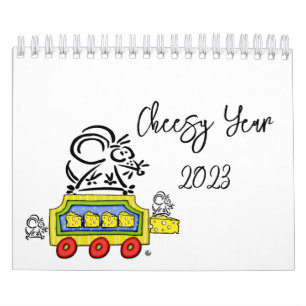2023 Kalender kaasmakerij Jaar kaas