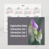 2023 kalender met Briefkaart van aangepast bedrijf (Voorkant / Achterkant)